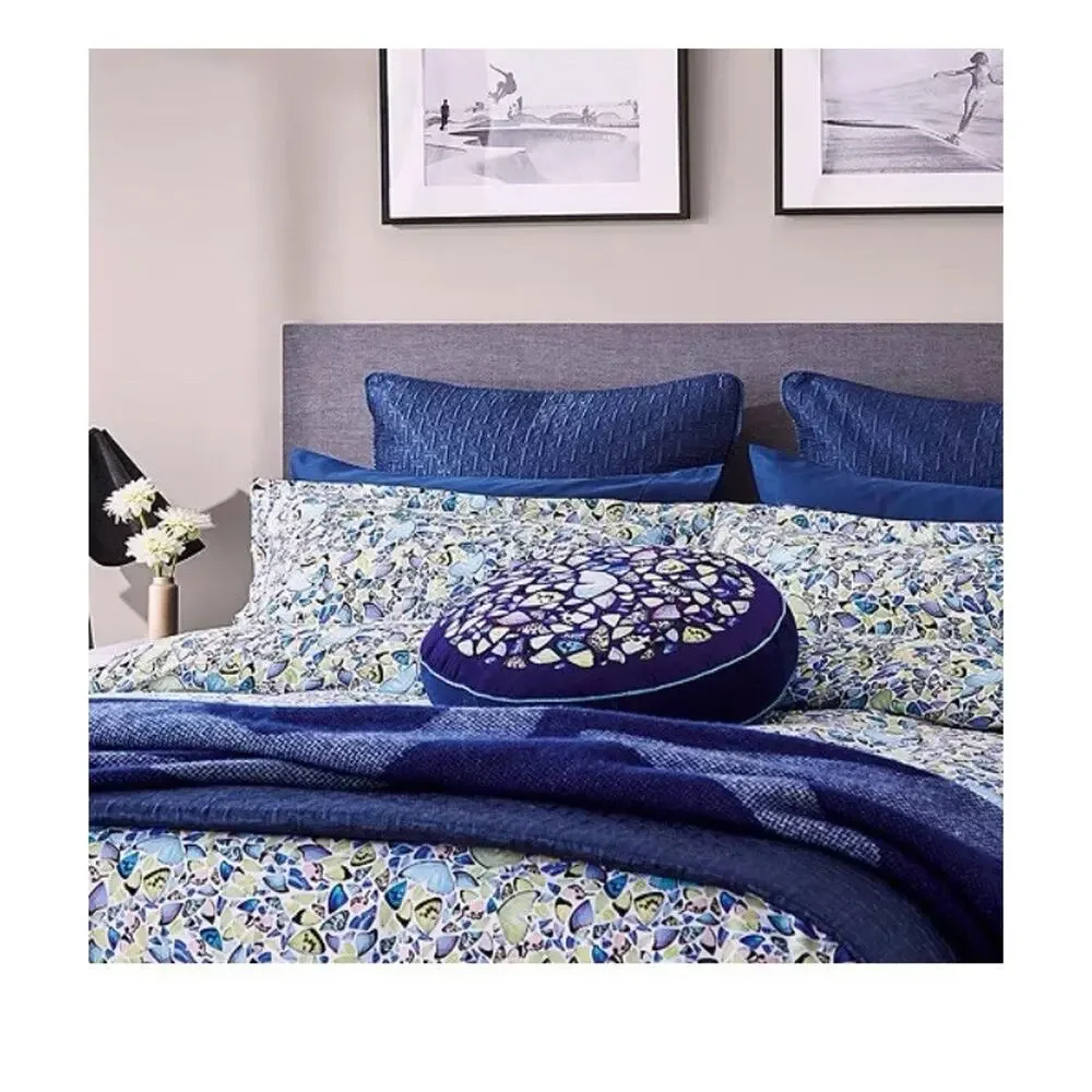 New Ted Baker London King Comforter With 2 King Shams Kaleidoscope Cp. @ $285